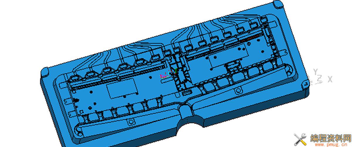 汽车压铸模具编程图档下载900*350