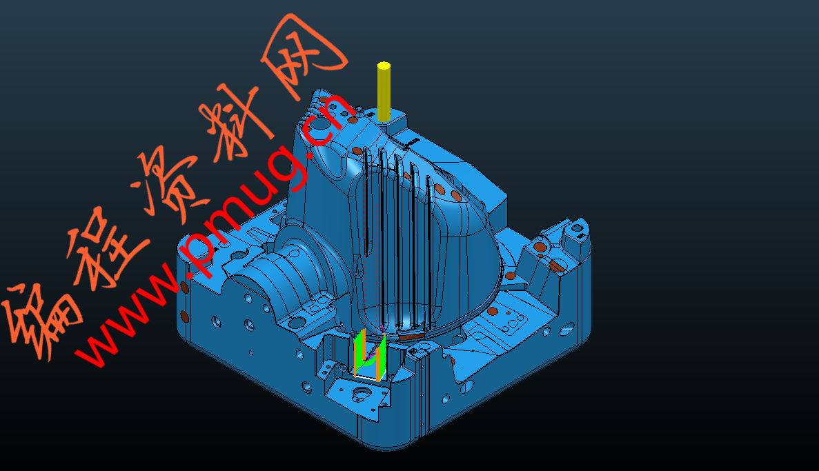 20190310-2分享一块小型汽车模具PM编程图档