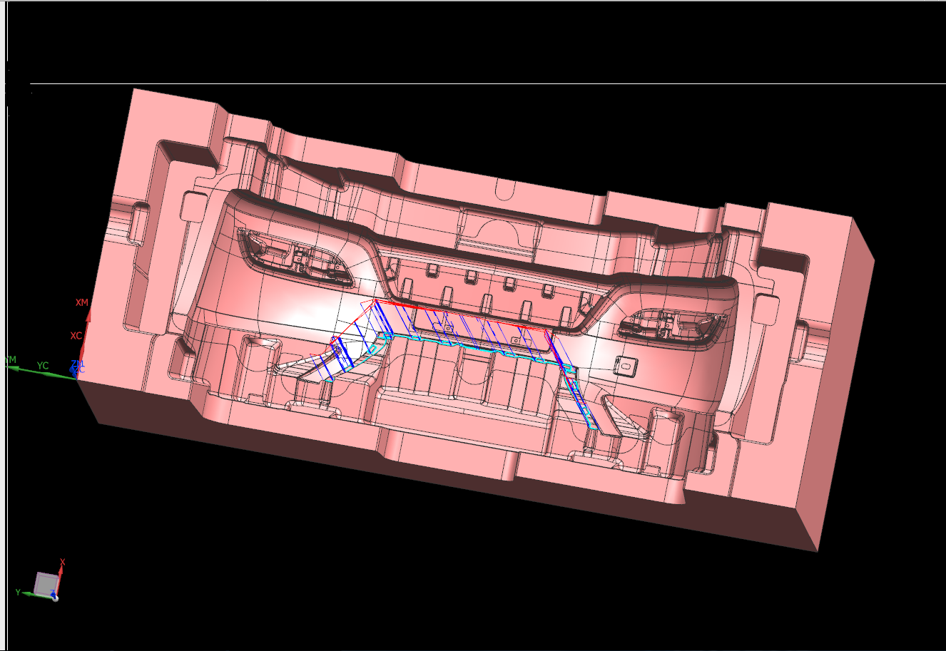 汽车模具ug保险杠清根刀路优化.png