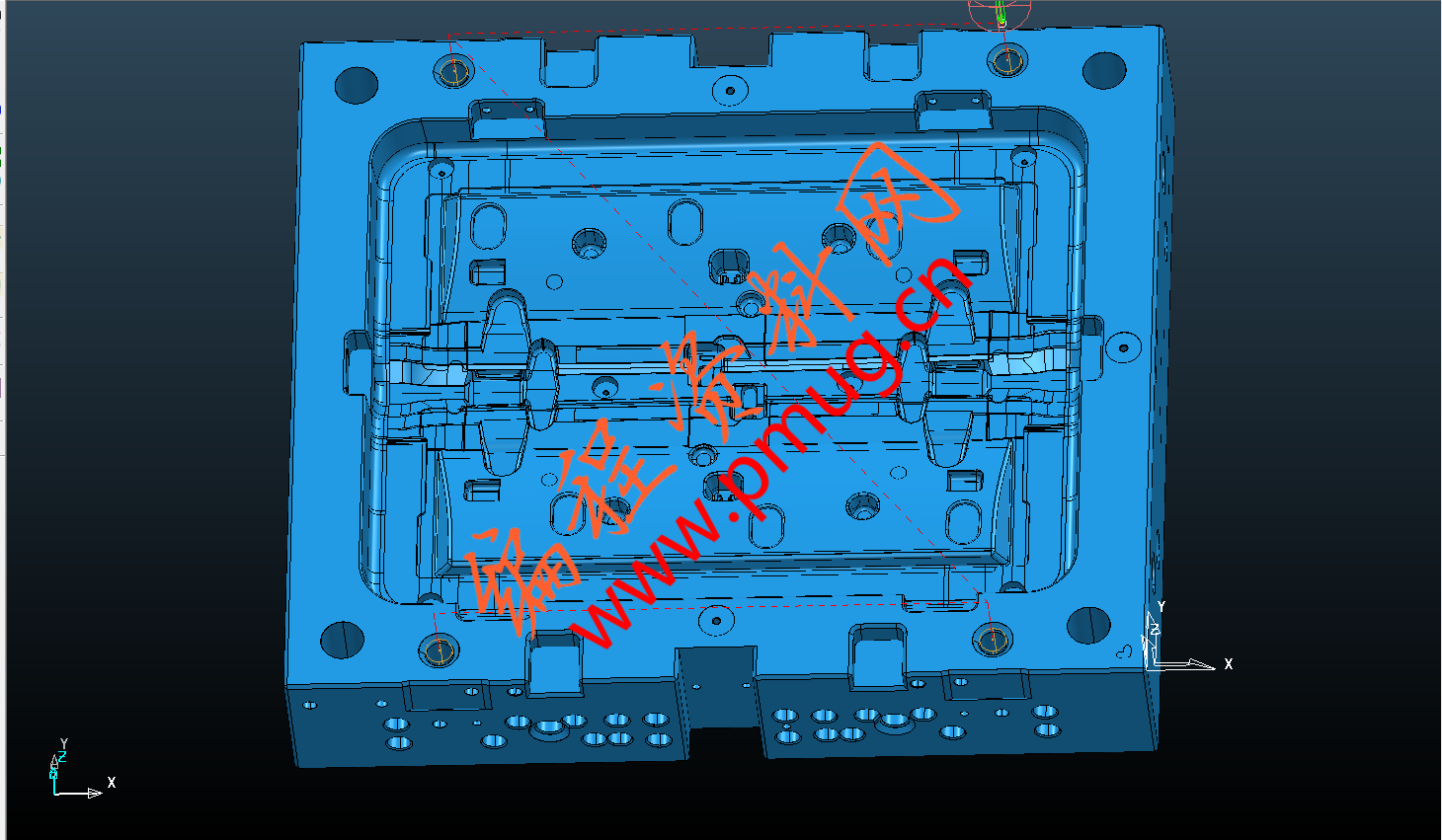 大型汽车模具开粗一定要多留余量不然会造成模具过切.png