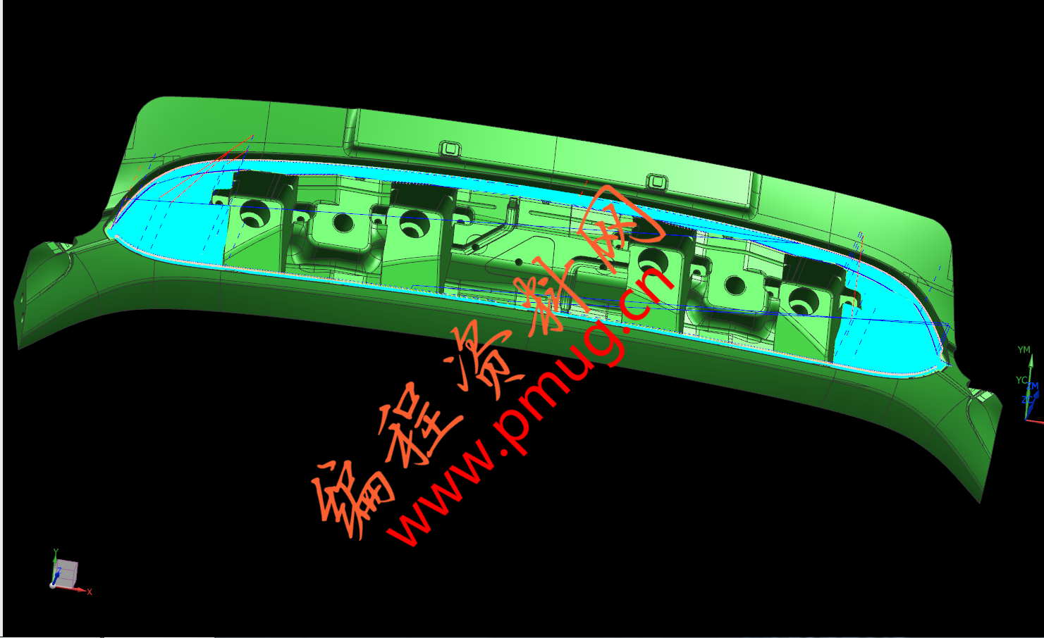 ug编程编刀路等高加工铣R角打开最优化的好处.png