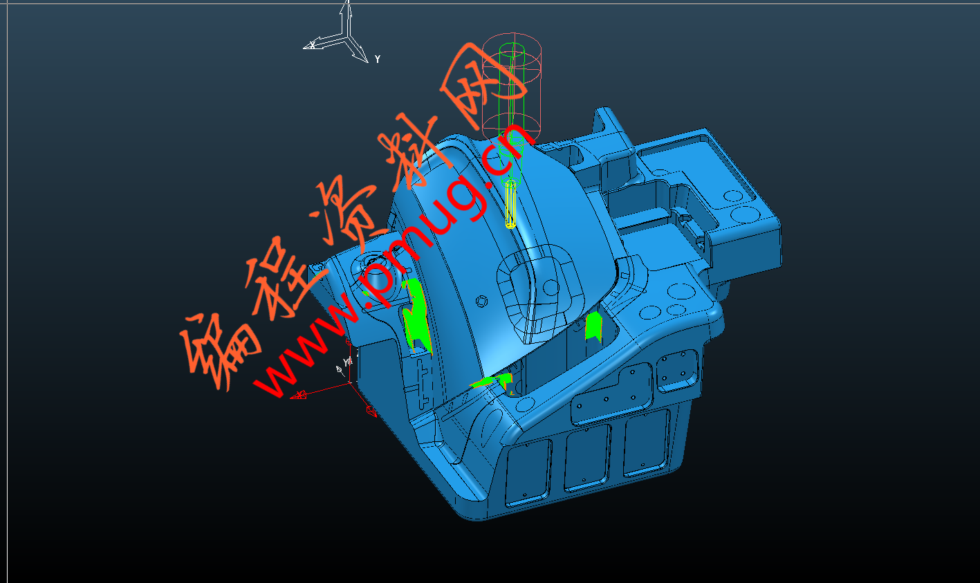 powermill多面加工预留工艺台.png