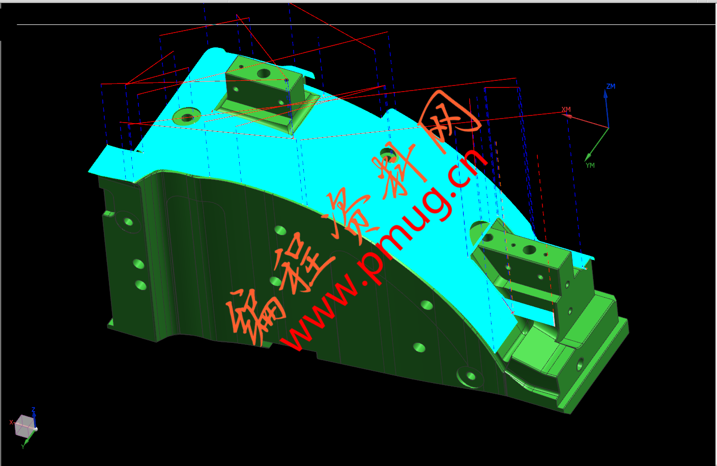 ug光刀刀路下载汽车模具下载.png